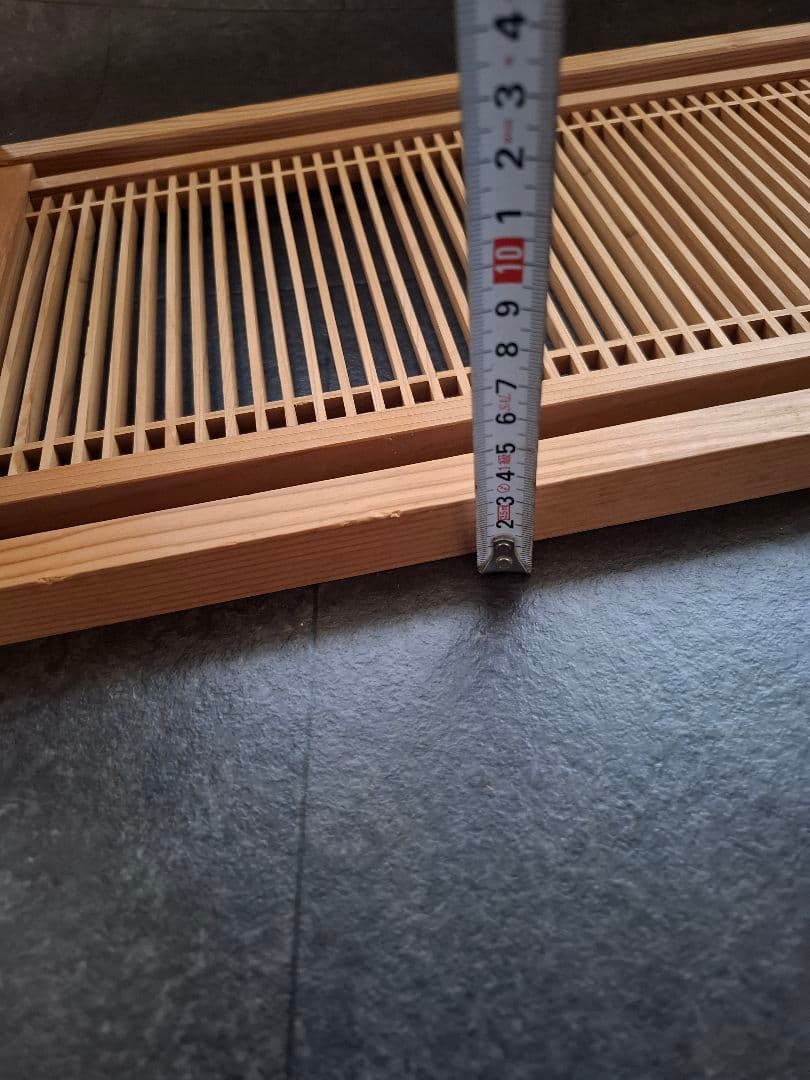 風炉先、茶道具、衝立、 風除け、茶道具仕切り、パーティション　仕切り　木製　細工