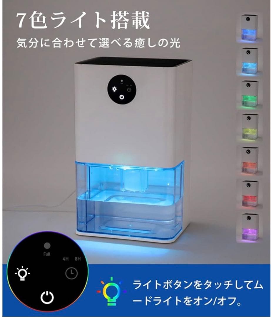 除湿機 小型 ペルチェ式 省エネ設計 強力除湿 静音設計 狭所向け