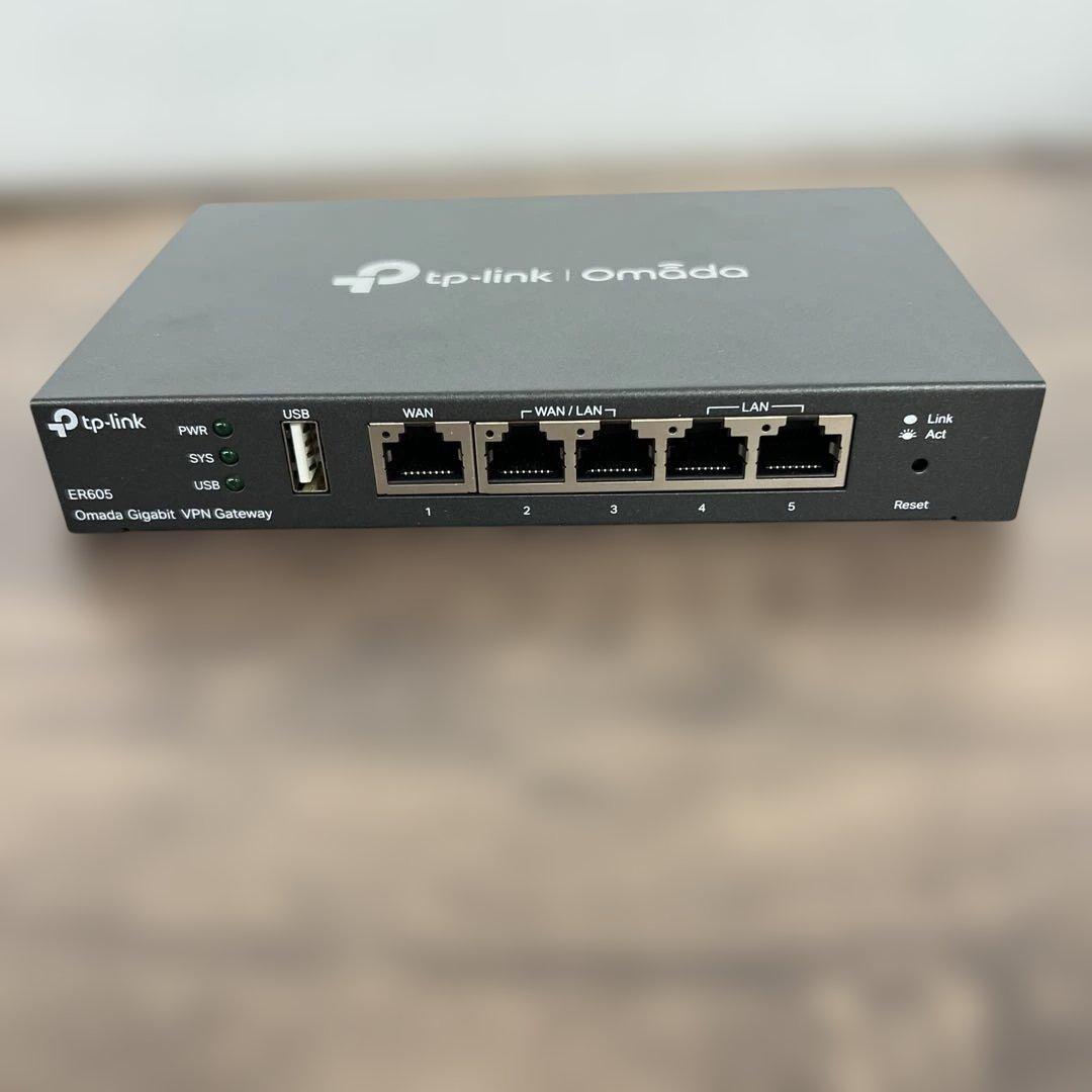 262146 TP-Link ギガビット WAN VPNルーター ER605