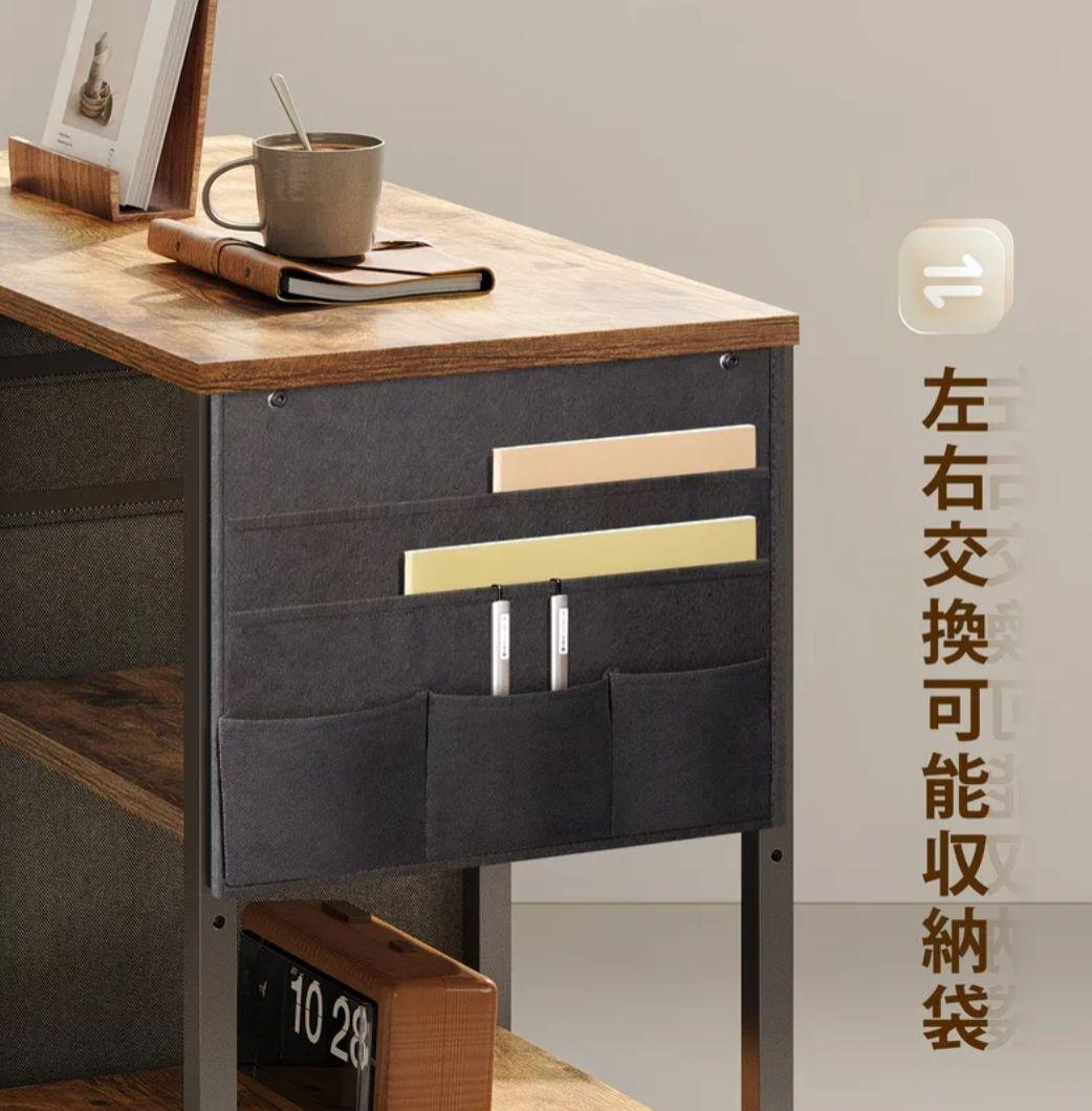 棚・シェルフ・ラック YeTom Side Cabinet Desk Wagon 4 tier