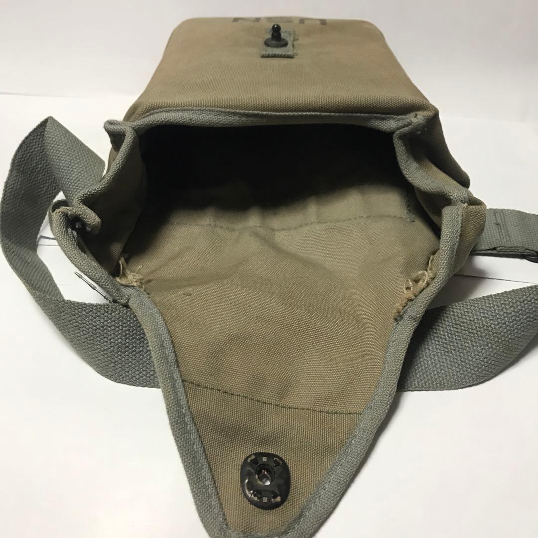 米軍　USNガスマスク&バック&曇り止め用缶計3個セット