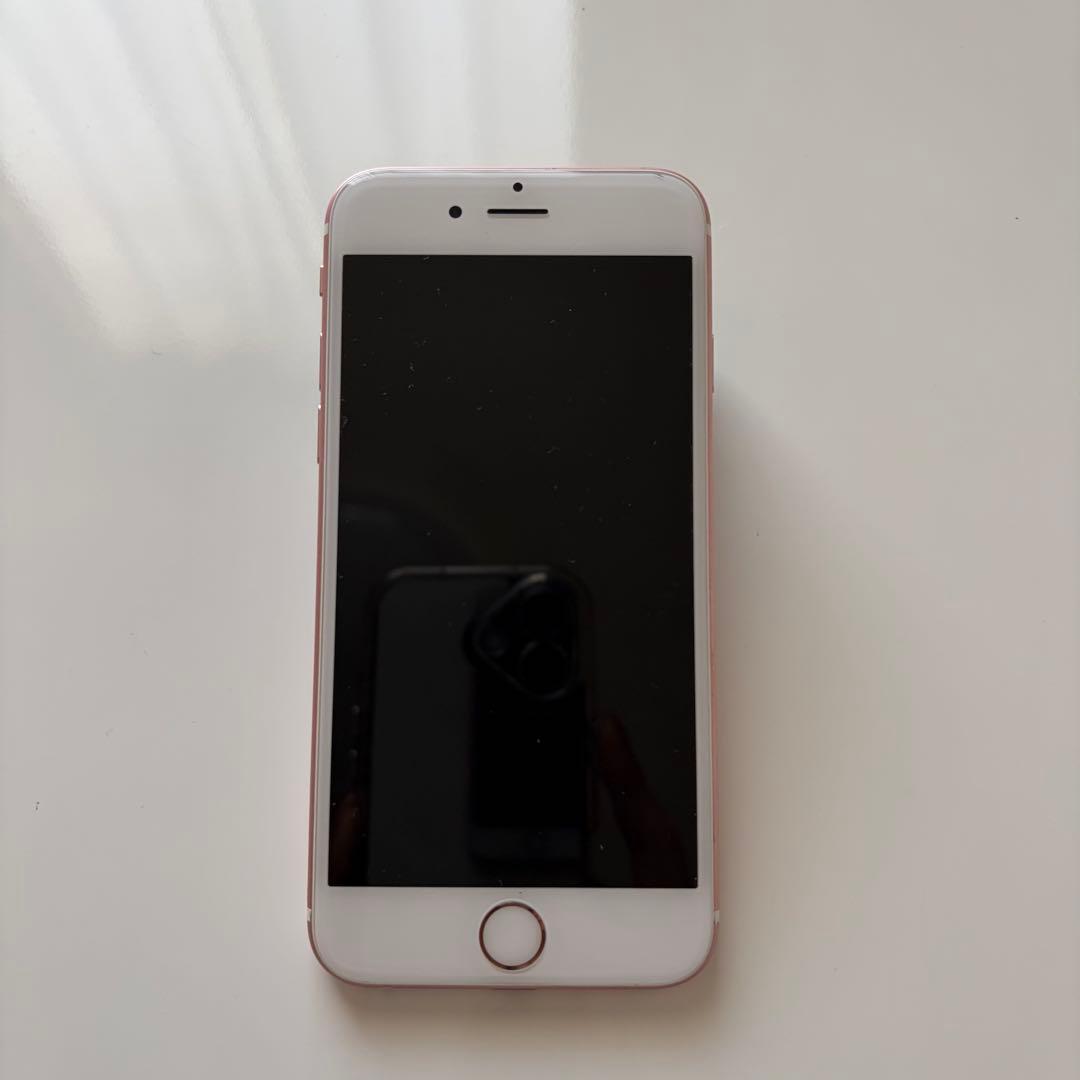【美品】iPhone 6s ローズゴールド 128GB バッテリー92%