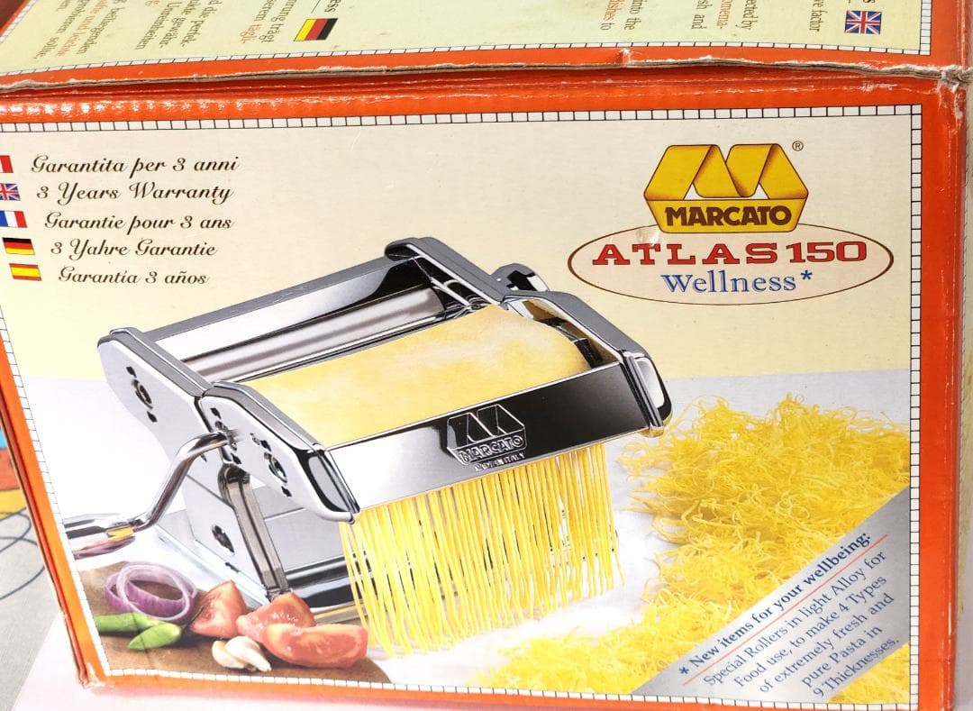 Marcato ATLAS 150 製麺機 　＋幅広カッター付 パスタ/うどん