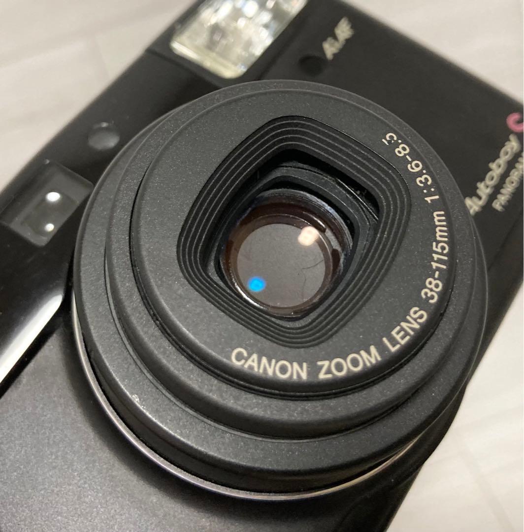 『動作確認済み』Canon AutoboyS PANORAMA ブラック 完動品