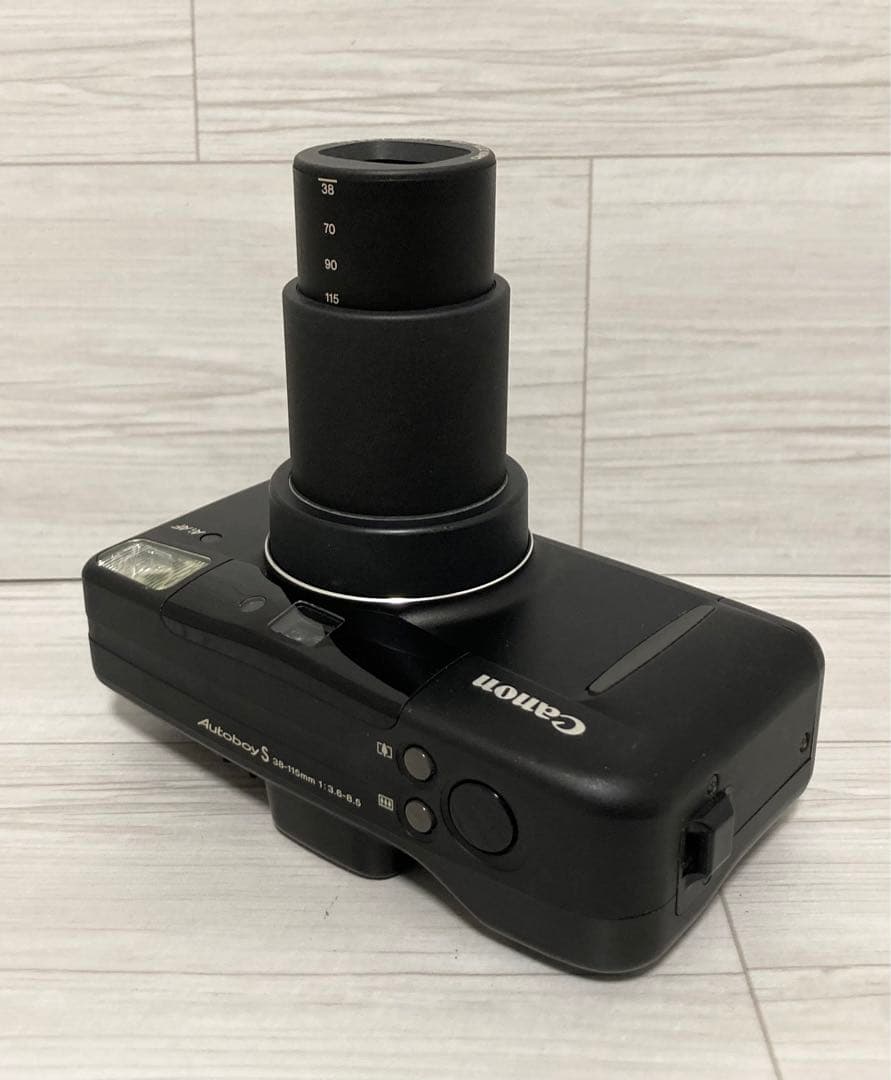 『動作確認済み』Canon AutoboyS PANORAMA ブラック 完動品