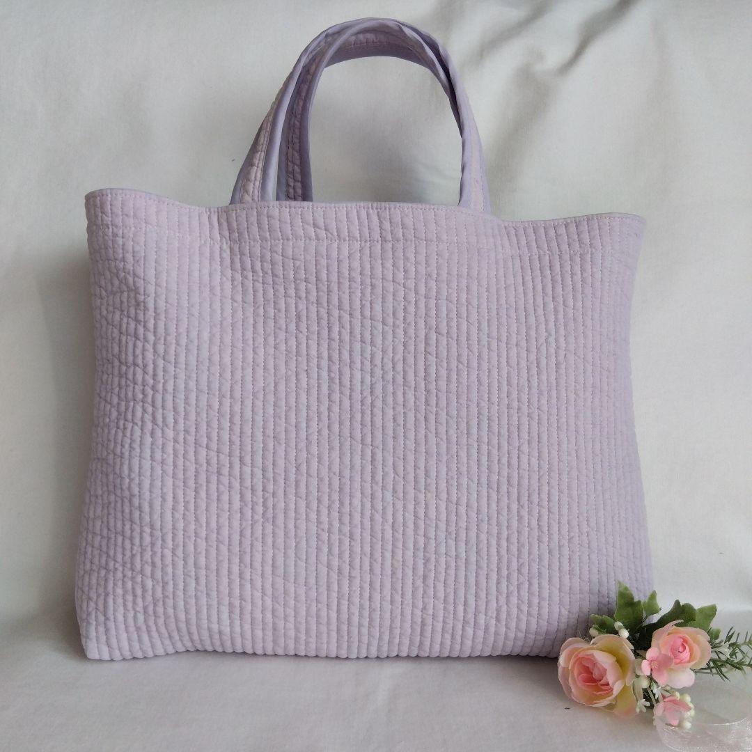 リボン刺繍☆レッスンバッグ 上履き入れ 2点セット☆ ヌビバッグ 入学