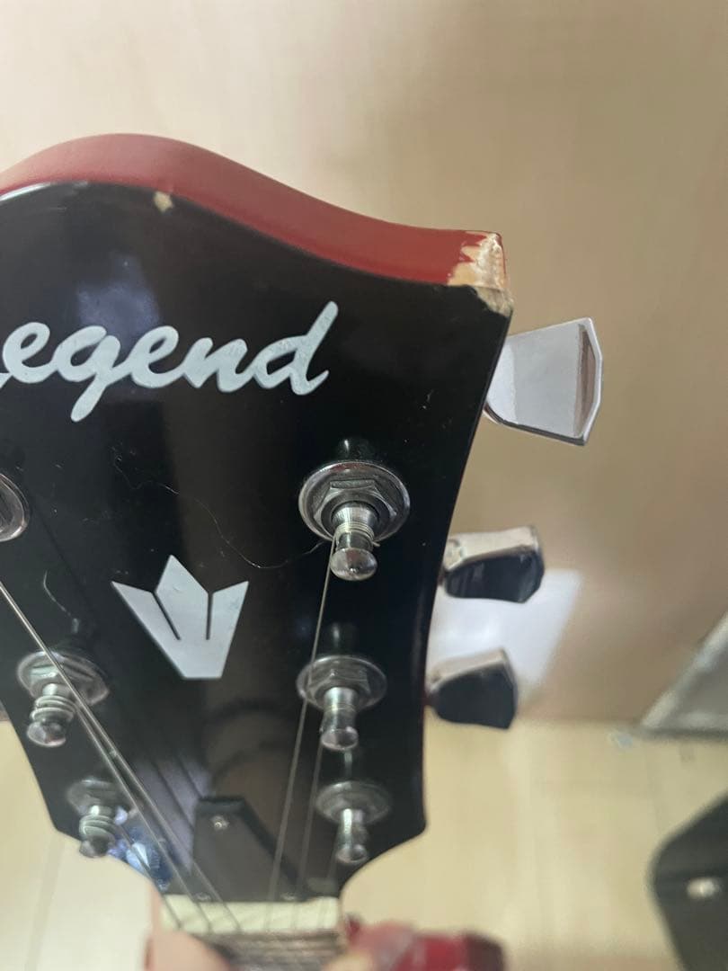 Legend SGスタイル エレキギター レッド チェリーレッド