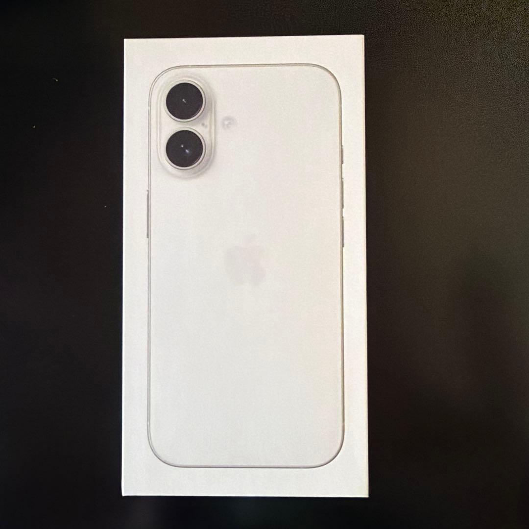 Apple iPhone 16 ホワイト 本体　128gb