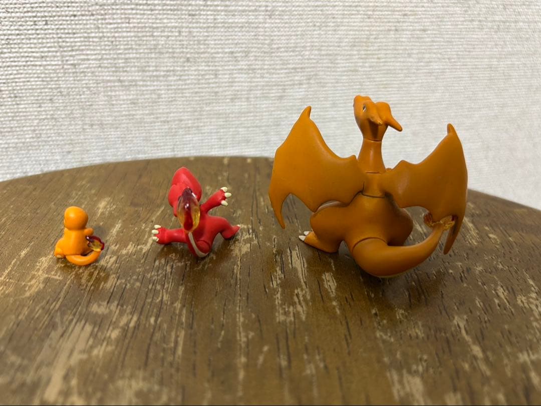 ポケモン立体図鑑 リザードン・リザード・ヒトカゲ フィギュアセット