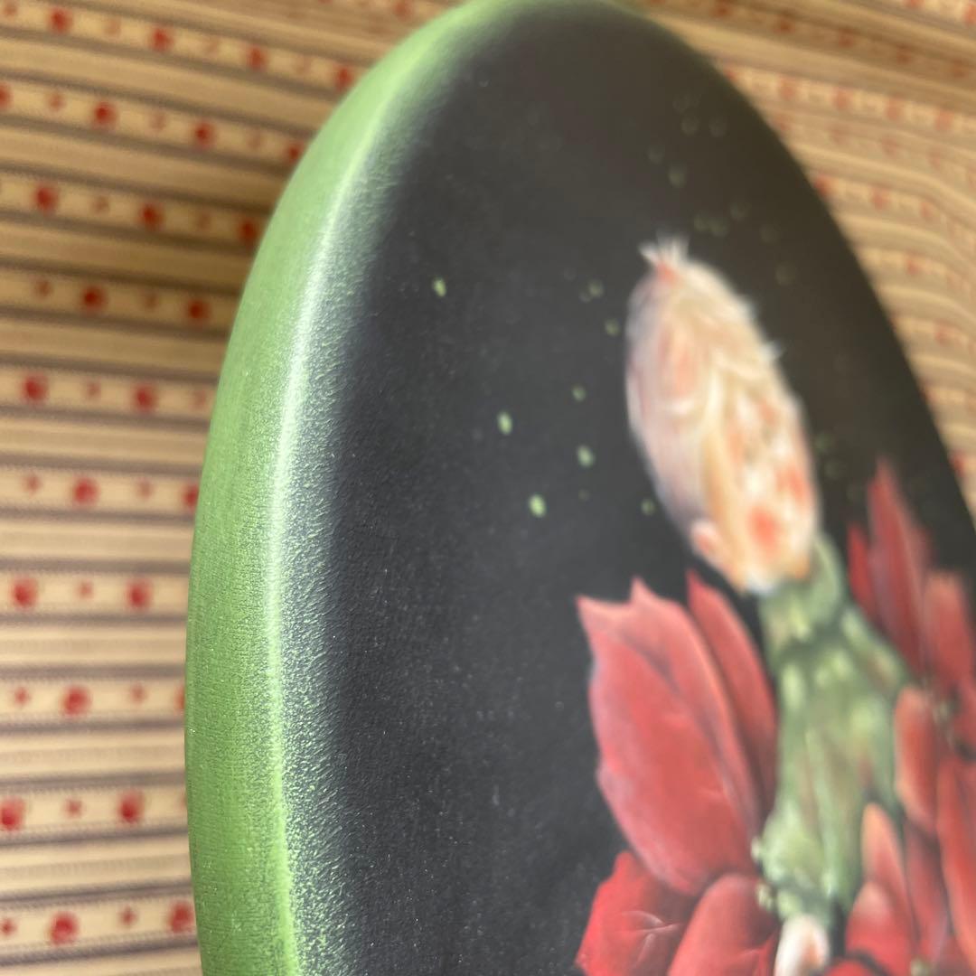 トールペイント？クリスマス。ポインセチア。