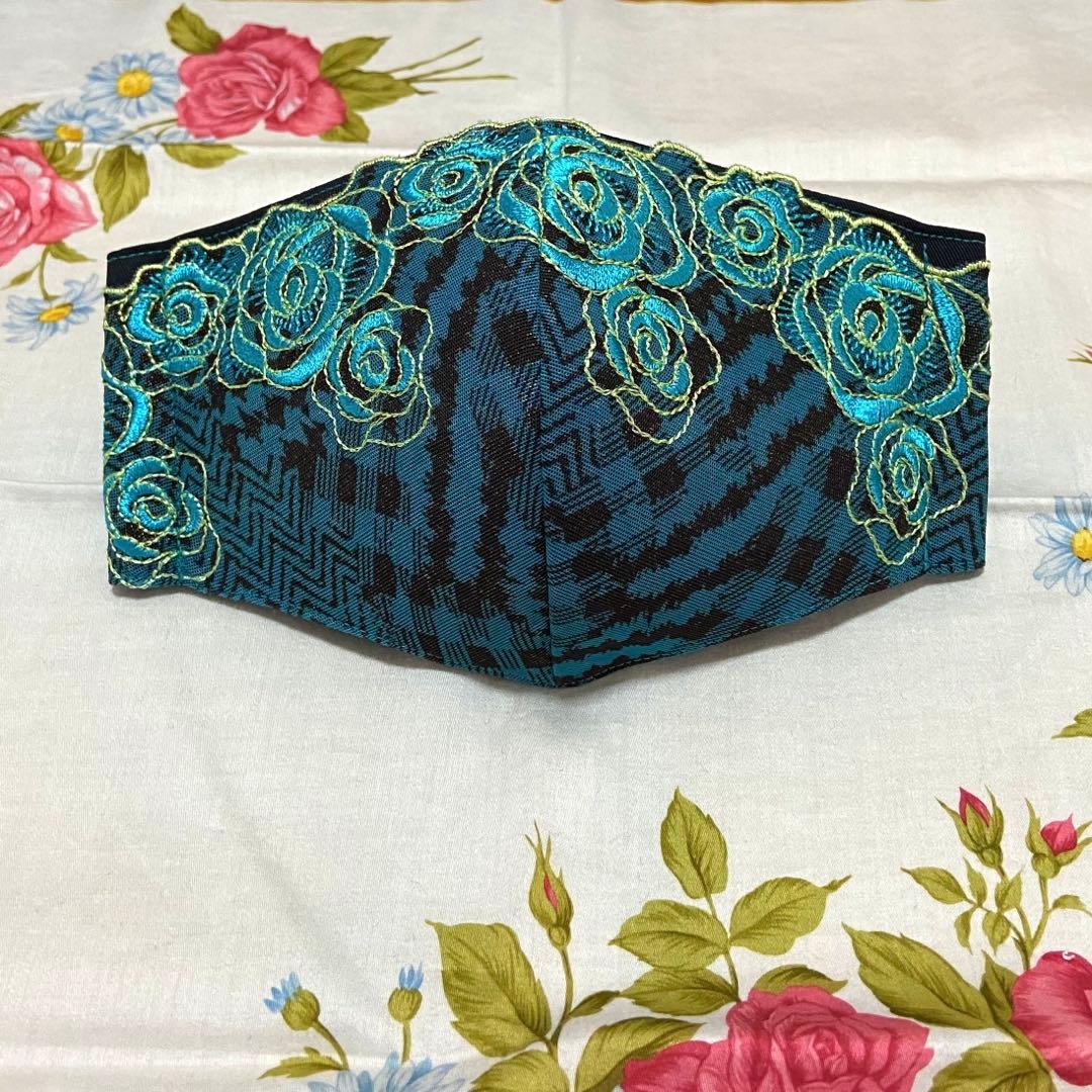 [ちびくろ②]ハンドメイドマスク