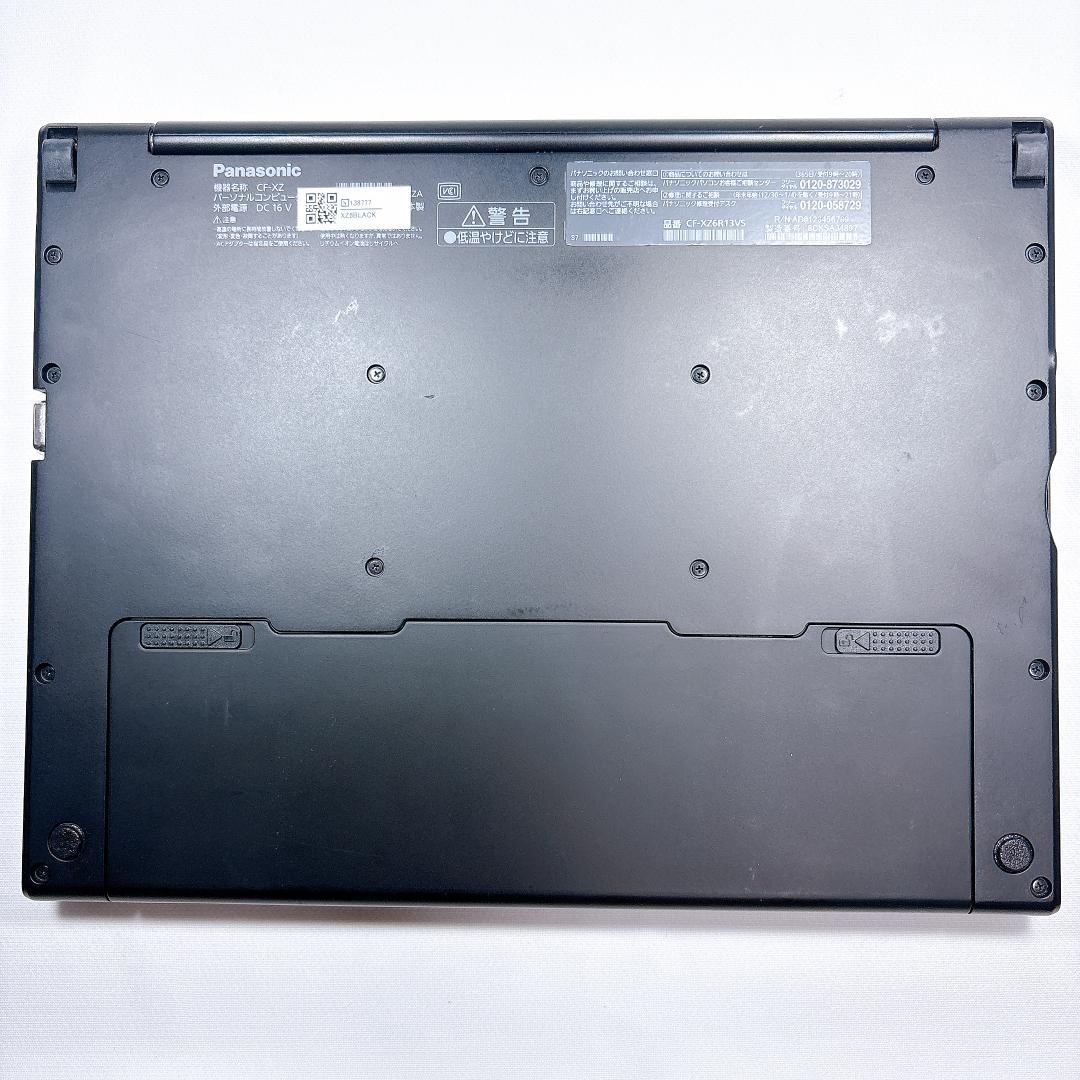 ★希少ブラック★ 2in1 タッチパネル レッツノート CF-XZ6 877