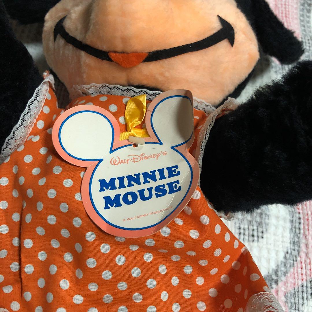 1980年代　昭和レトロ　ヴィンテージ　ミッキーマウス＆ミニーマウス　ぬいぐるみ