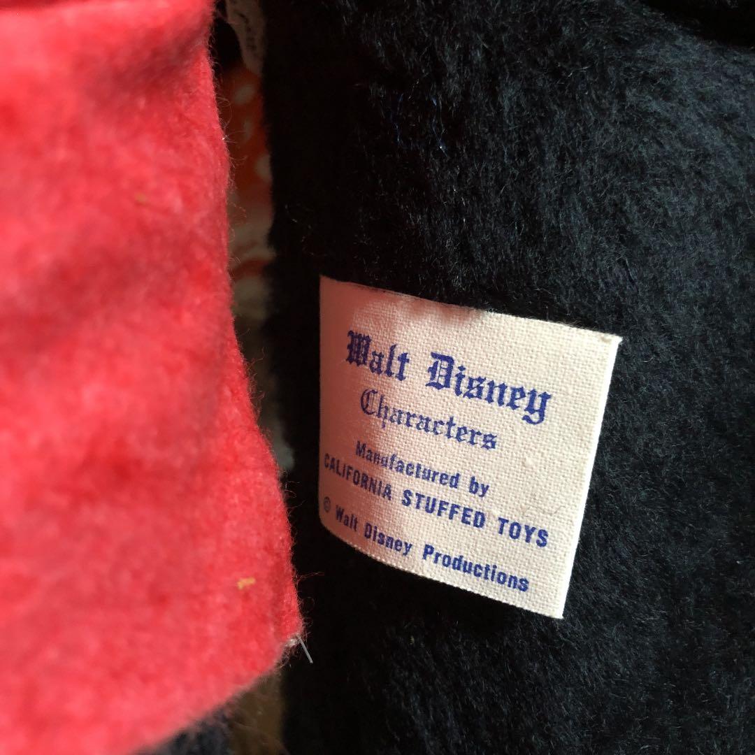 1980年代　昭和レトロ　ヴィンテージ　ミッキーマウス＆ミニーマウス　ぬいぐるみ