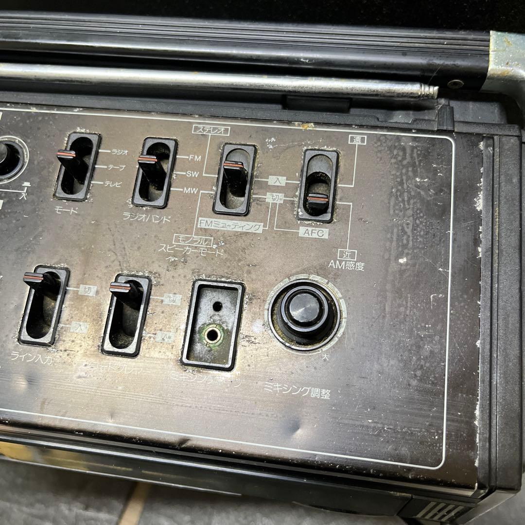 昭和レトロ ラテカセ シャープ THESEARCHER （5P-R2U）