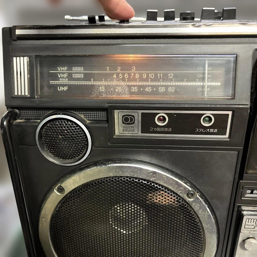 昭和レトロ ラテカセ シャープ THESEARCHER （5P-R2U）