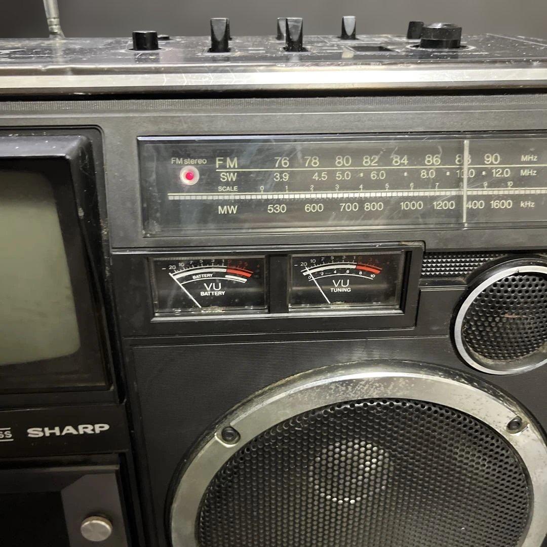 昭和レトロ ラテカセ シャープ THESEARCHER （5P-R2U）
