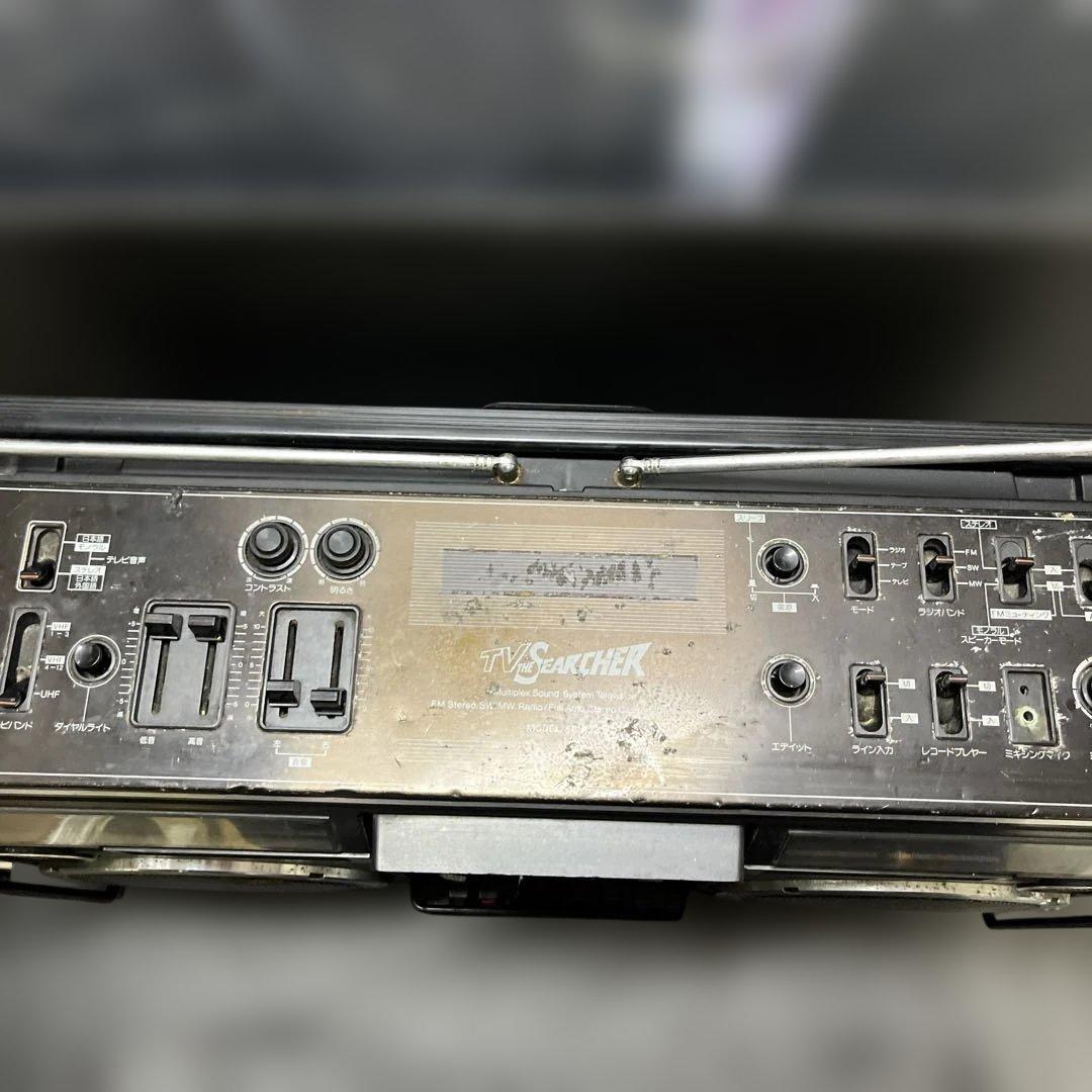 昭和レトロ ラテカセ シャープ THESEARCHER （5P-R2U）