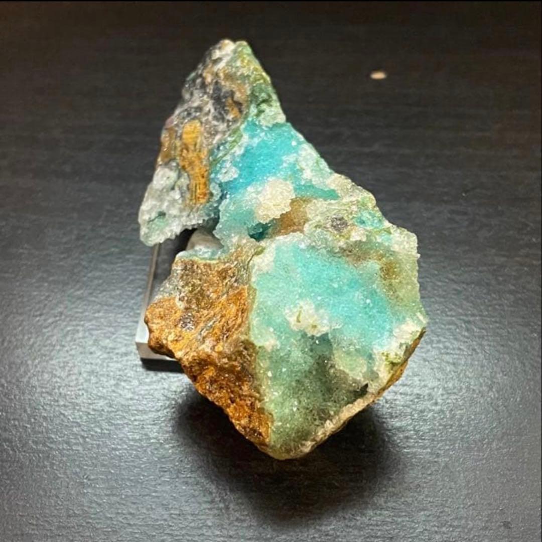 ジェムシリカ原石　クリソコラ　カルセドニー