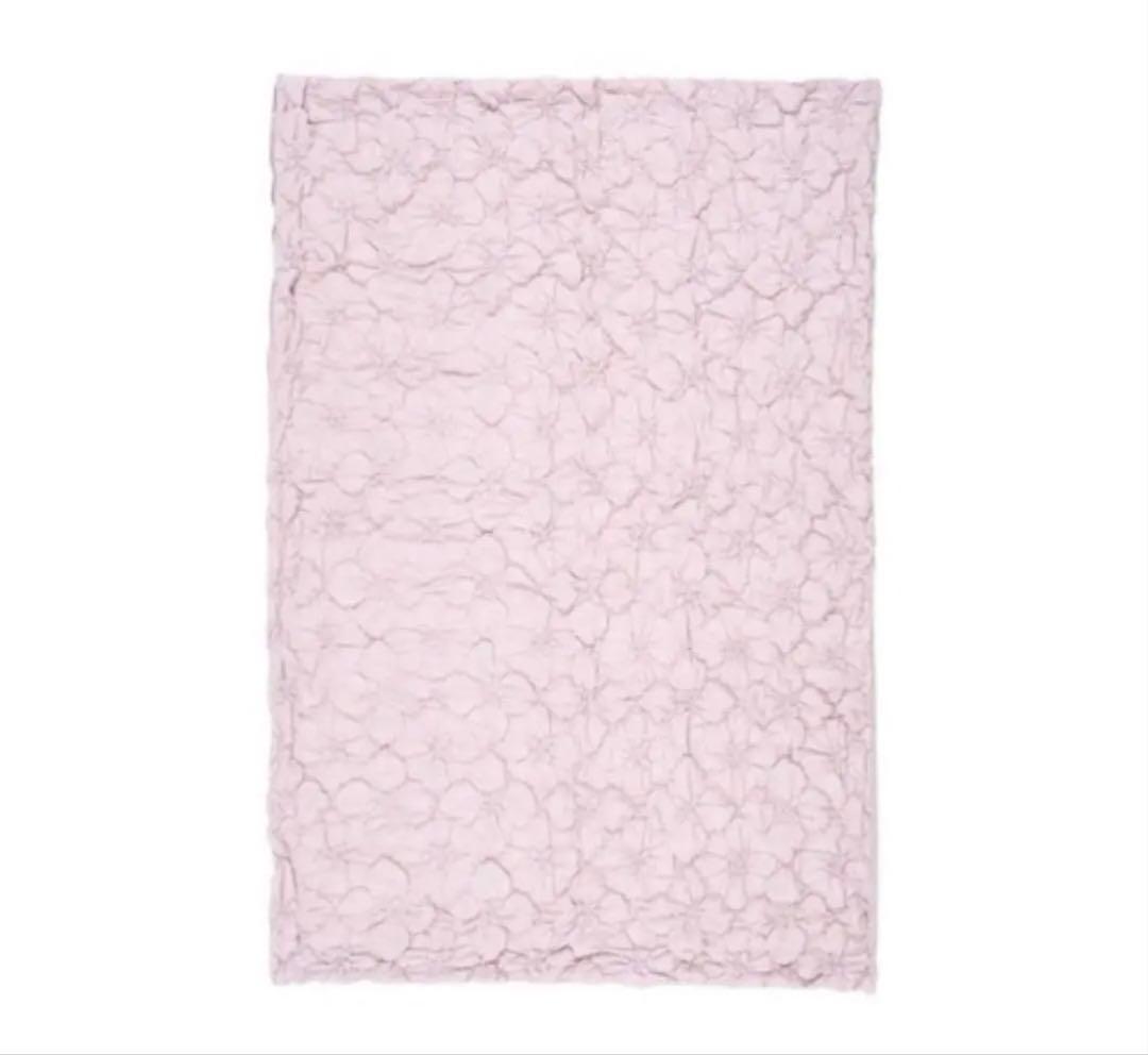 新品♡未使用　フランフラン　掛け布団カバー　花柄　ダブル　ピンク