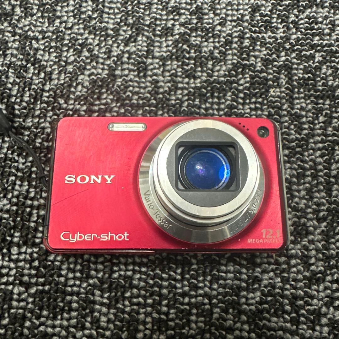 SONY Cyber-shot DSC-W270 デジタルカメラ レッド