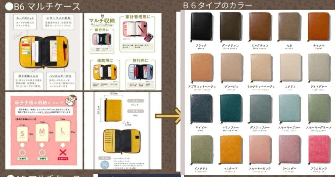✿1/完成確認用✿B6 マルチケース✿ミナペルホネン