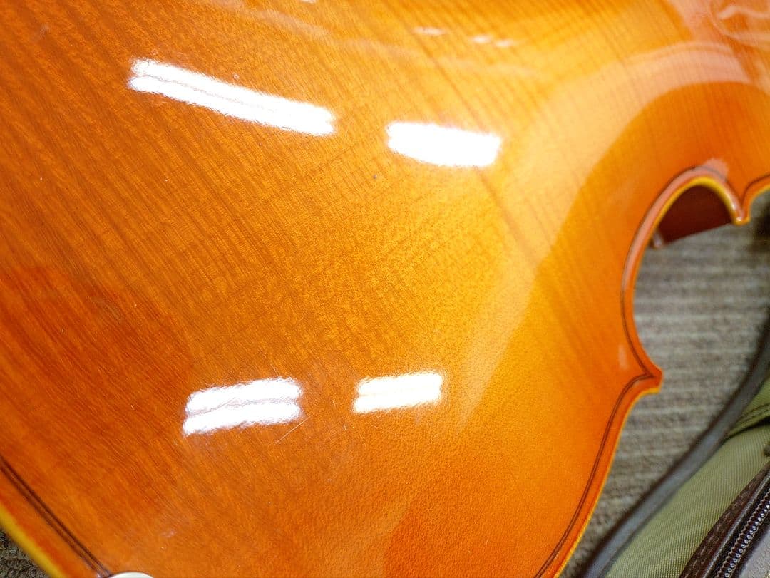 GEWA 3/4サイズバイオリン本体＋スズキ弓＋軽量ケース＋KUN肩当セット