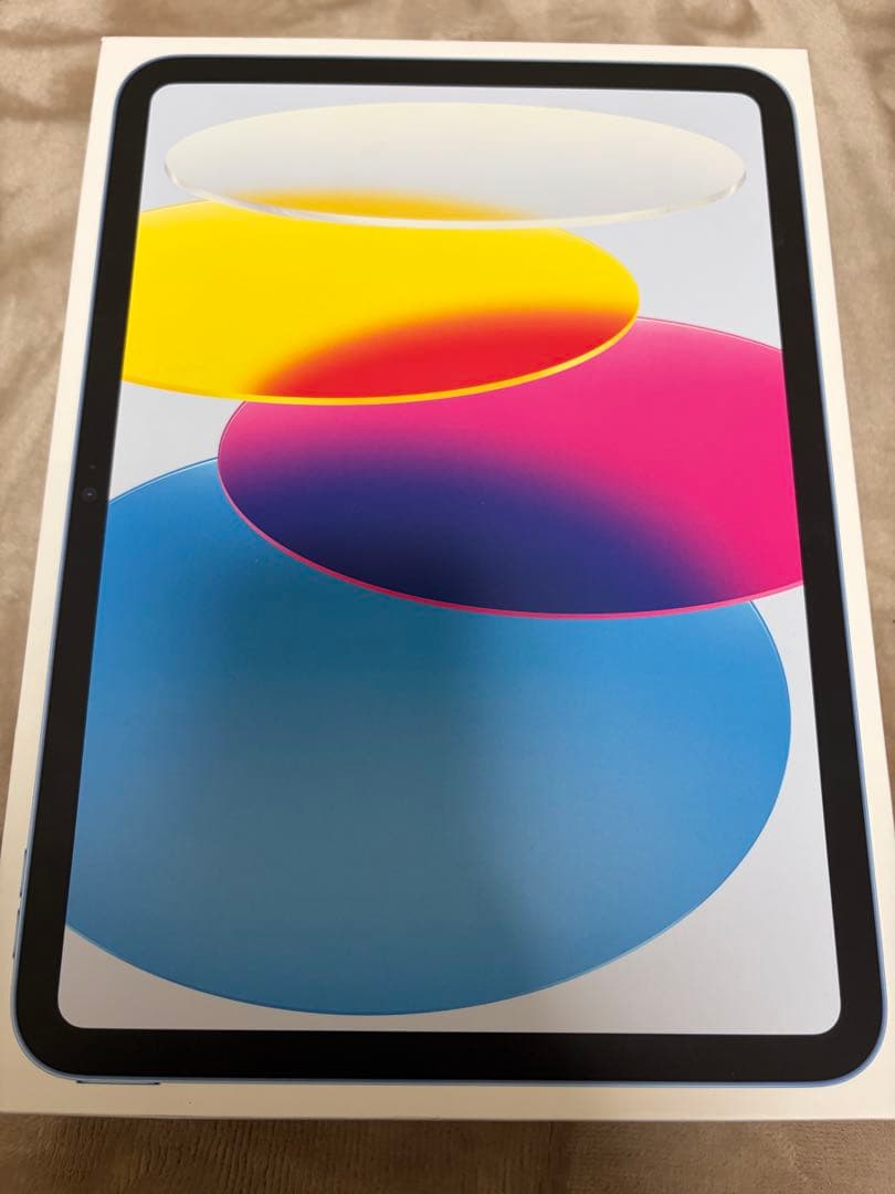【箱有】10.9インチiPad WiFiモデル 64GB - ブルー　第10世代