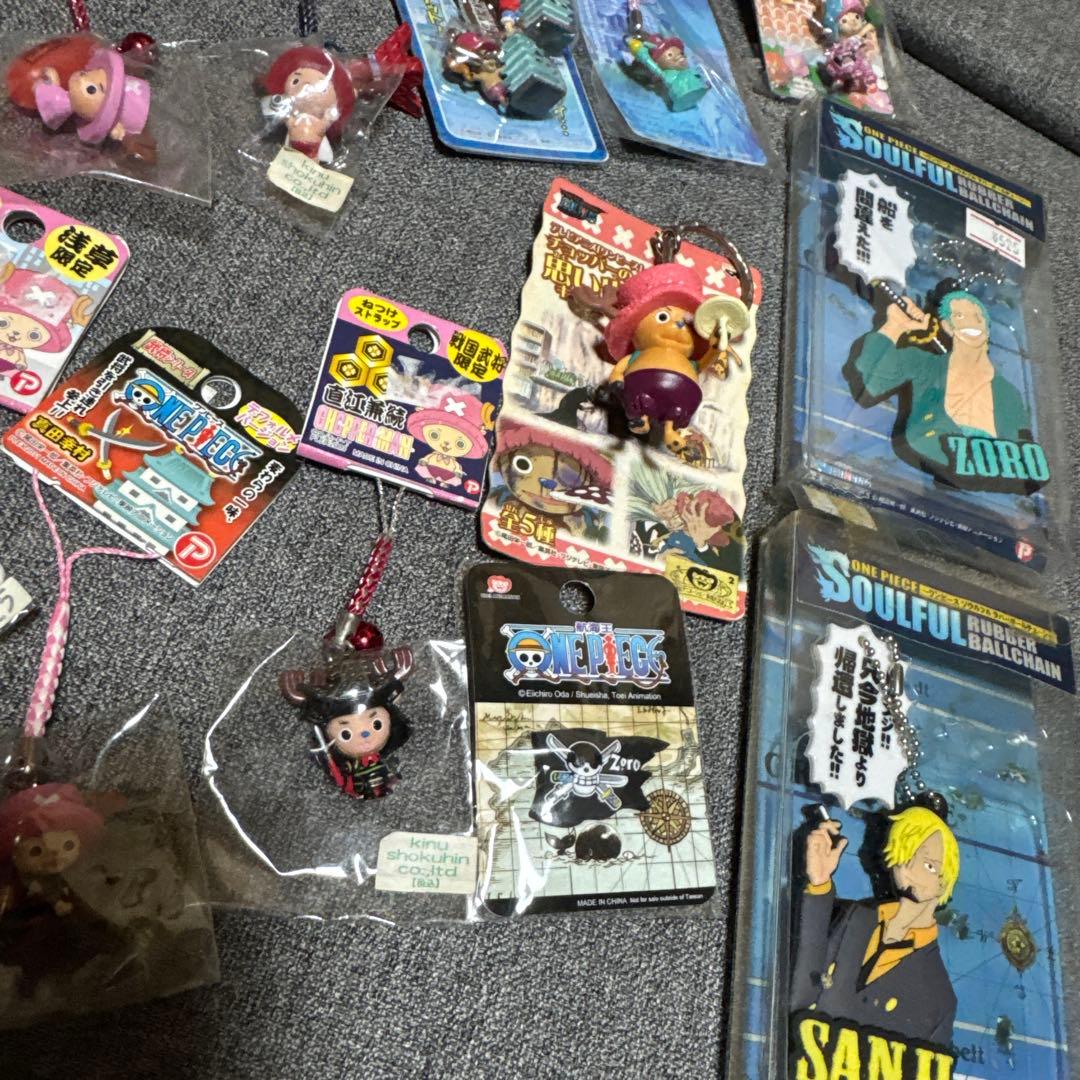未開封　ONE PIECE ご当地＆戦国武将ねつけストラップ＋aまとめ売り25個