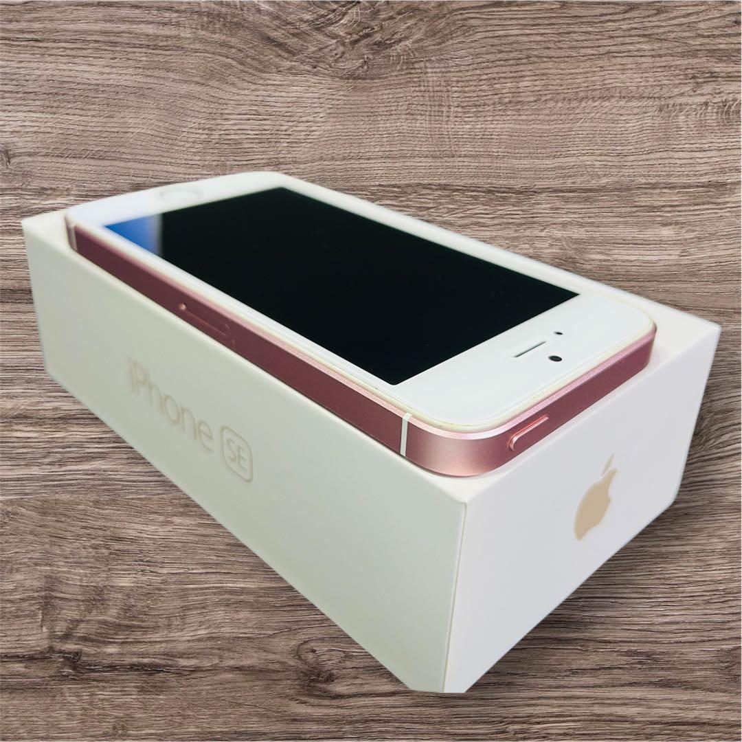 【美品 ‼︎】iPhone SE Rose Gold 16GB SIMフリー