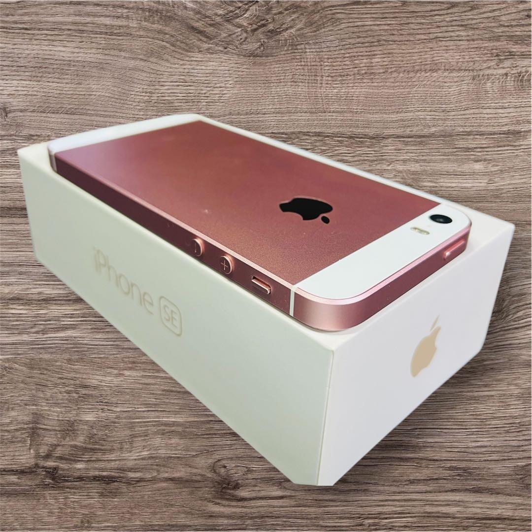 【美品 ‼︎】iPhone SE Rose Gold 16GB SIMフリー
