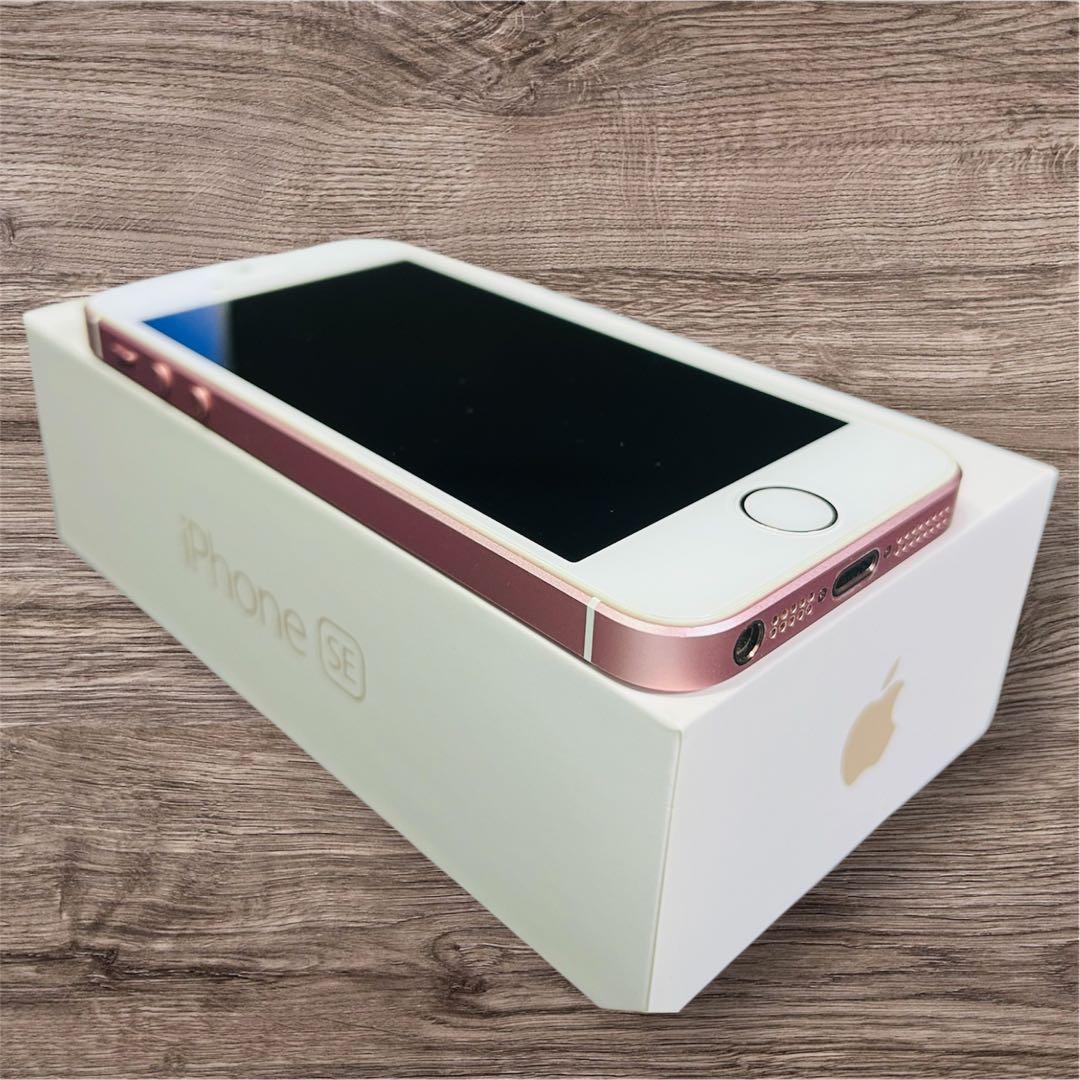 【美品 ‼︎】iPhone SE Rose Gold 16GB SIMフリー
