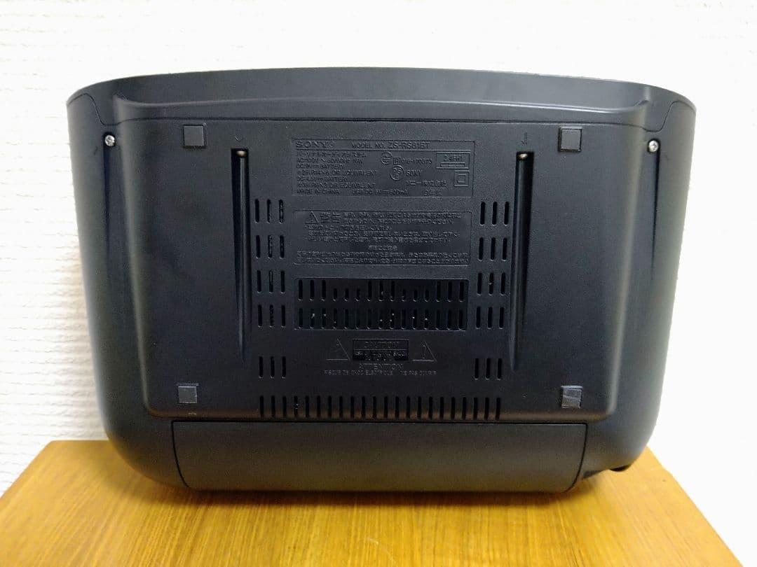 ソニー　CD・Bluetooth対応　SONY　ZS-RS81BT　リモコン付き
