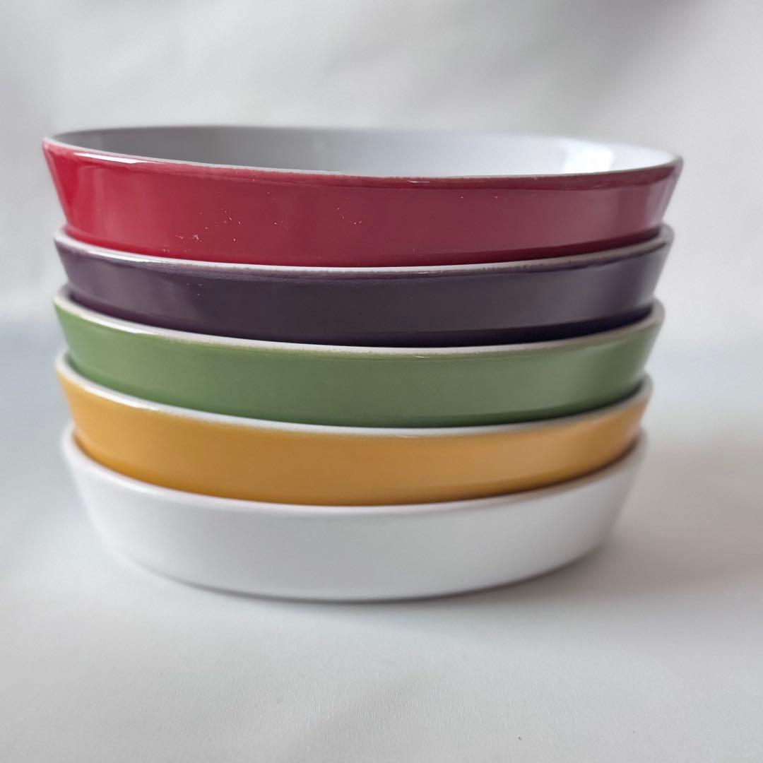 エミールアンリEmile Henry　入手困難　グラタン皿　5枚　18cm