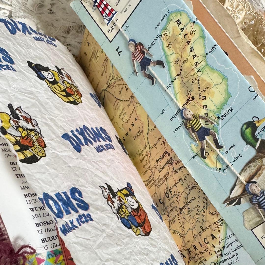 雑記帳　ジャンクジャーナル　ヴィンテージ　アンティーク【No.4】