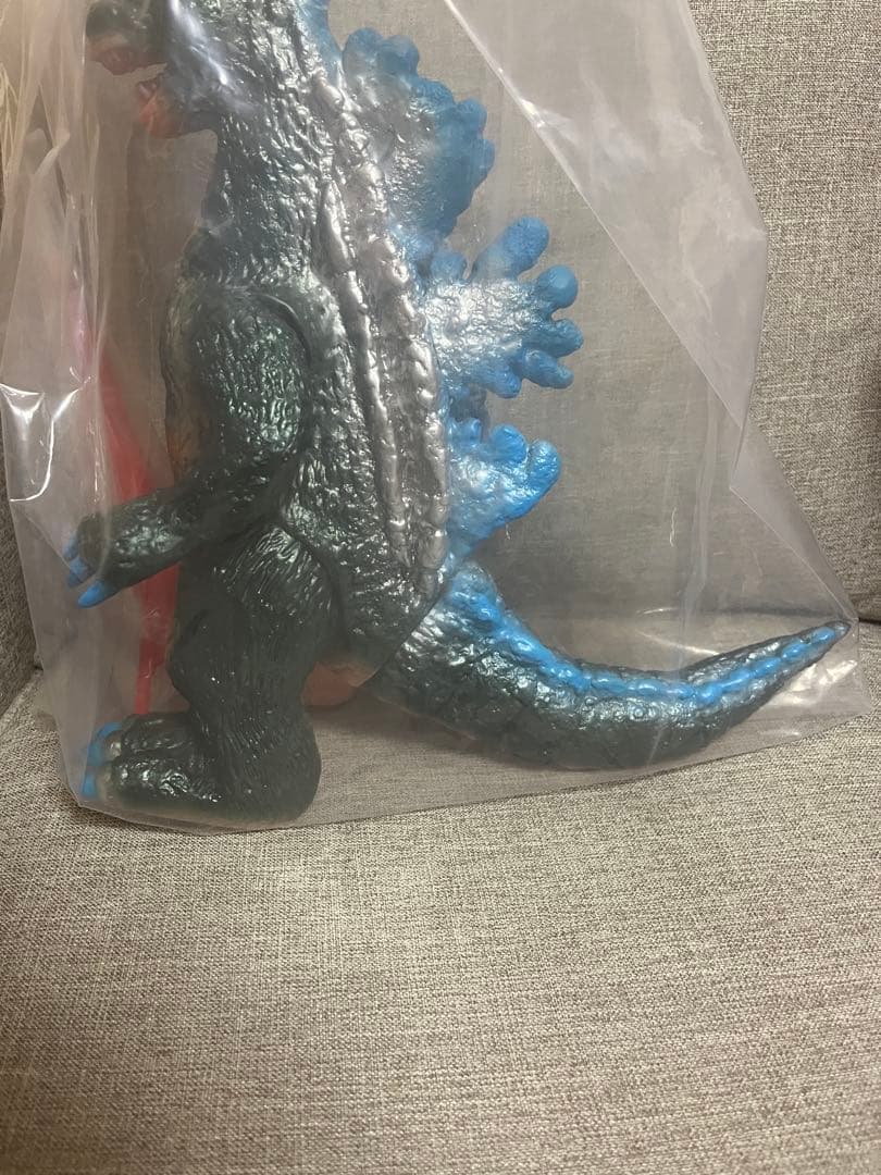 ブルマァク　Gゴジラ　レトロカラー　タワー付（ジャイアントゴジラ30ｃｍ）ソフビ