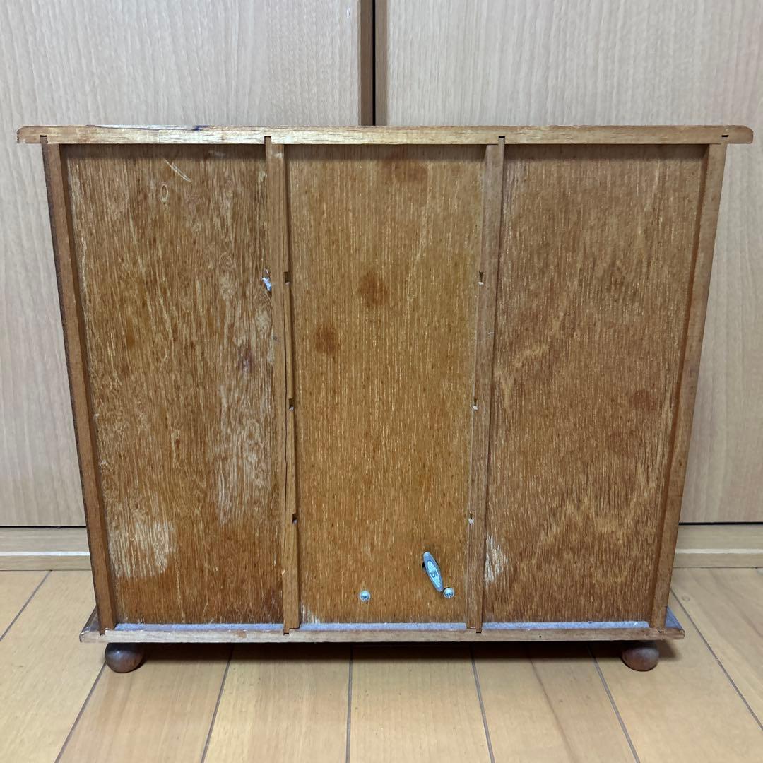 木製ジュエリーボックス　オルゴール