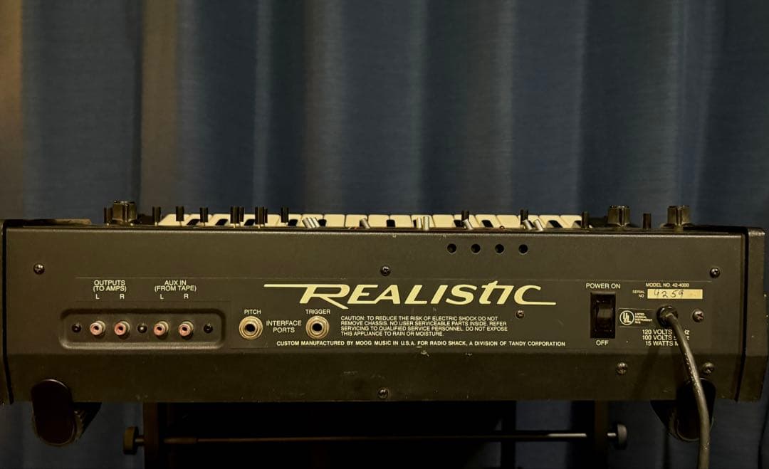 Moog MG-1 レア　シンセ　Realistic モーグ　dtm daw