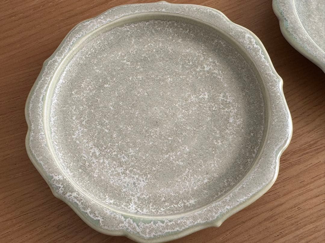 新品未使用　後藤奈々　輪花皿　2点セット