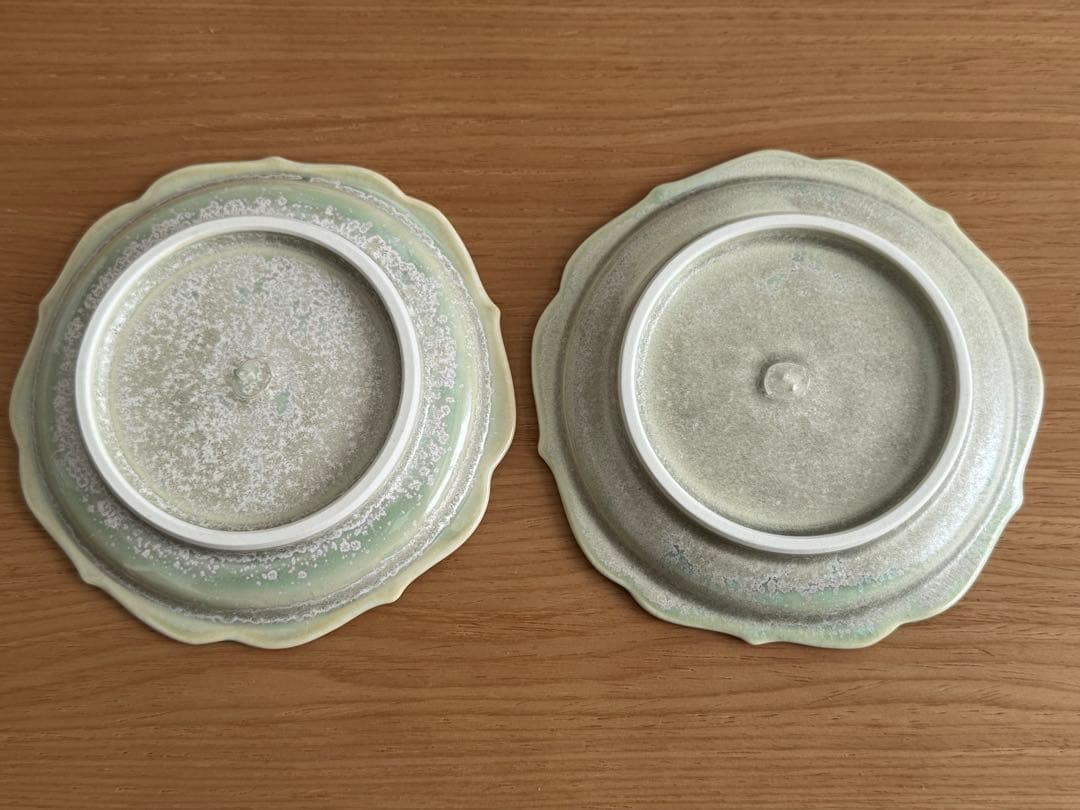 新品未使用　後藤奈々　輪花皿　2点セット