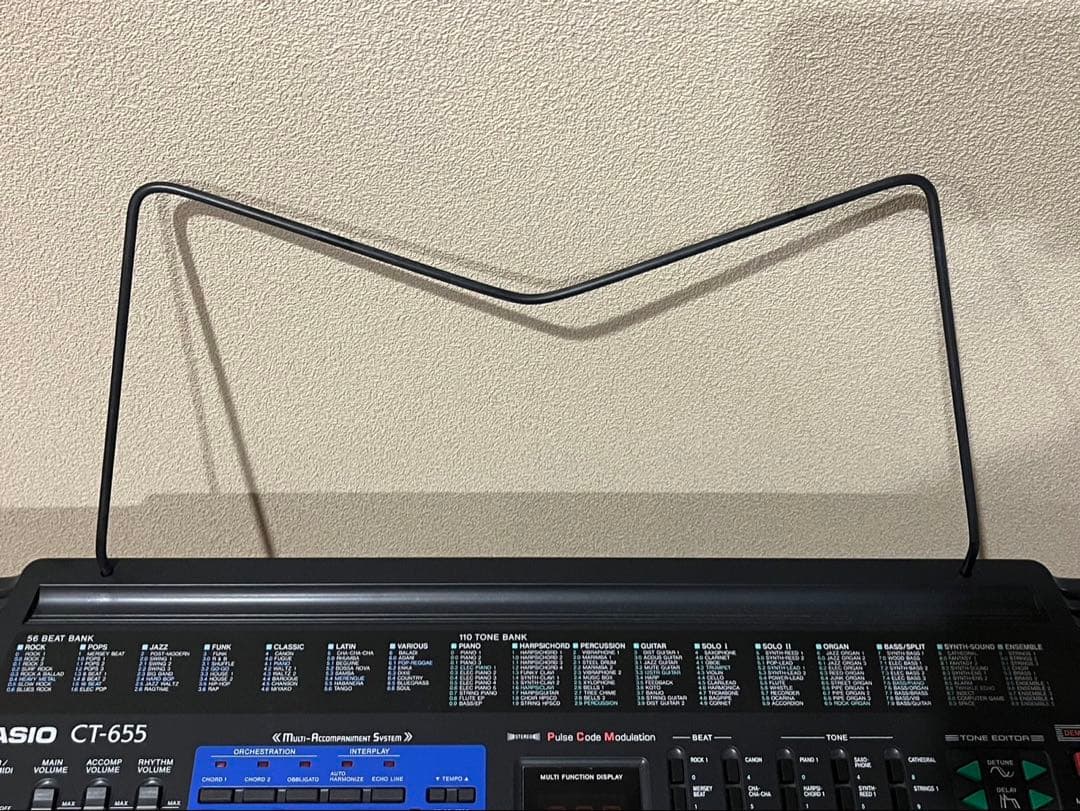 最終価格【送料込み】カシオ　電子ピアノ　キーボード　CASIO CT-655