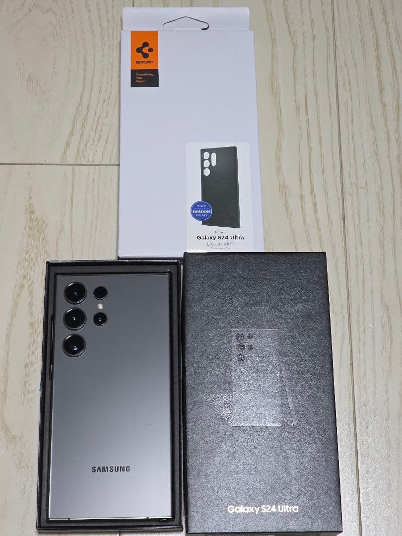 Galaxy S24 Ultra 512GBチタニウムブラック国内版SiMフリー