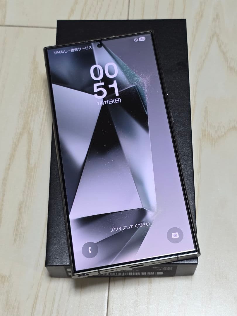 Galaxy S24 Ultra 512GBチタニウムブラック国内版SiMフリー
