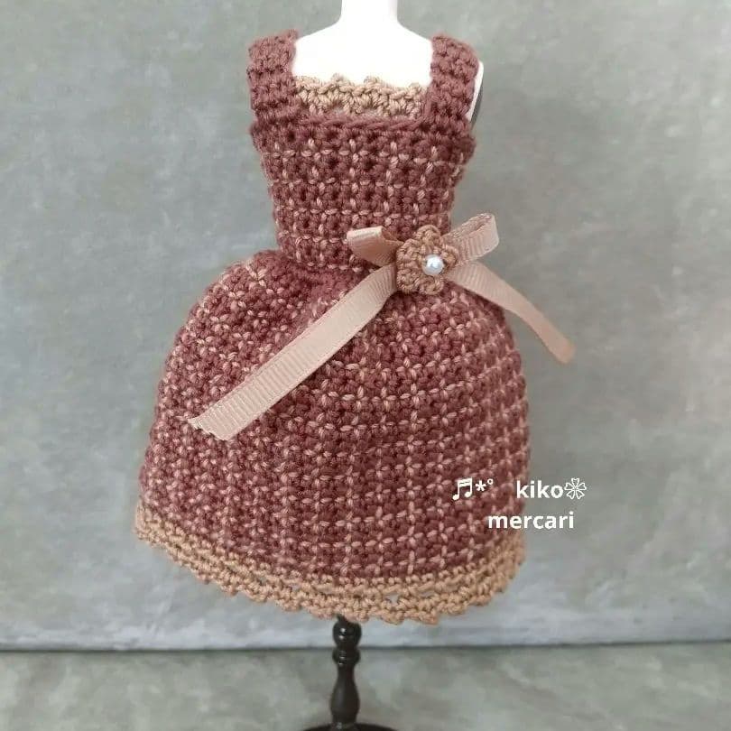 doll服’25　no109 　22センチドール　ワンピース　服　　ご購入可
