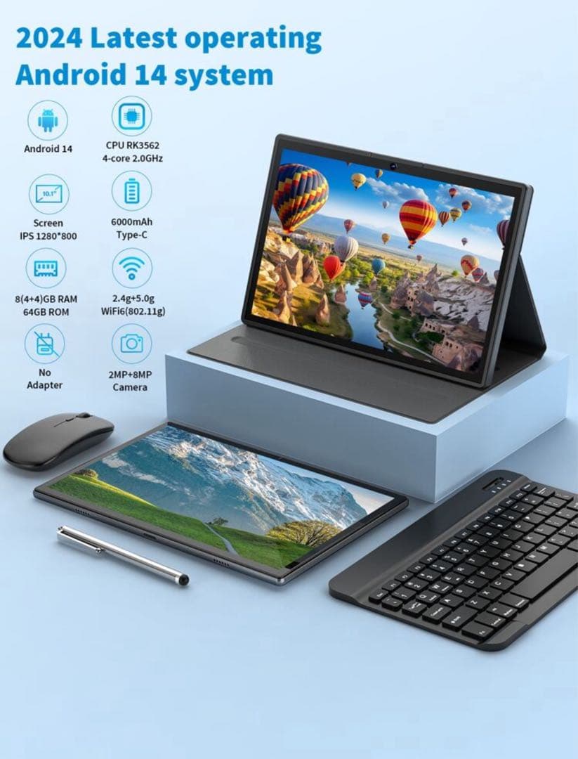 奥*哉様 1*8様 Android 14 10インチタブレット セット2025