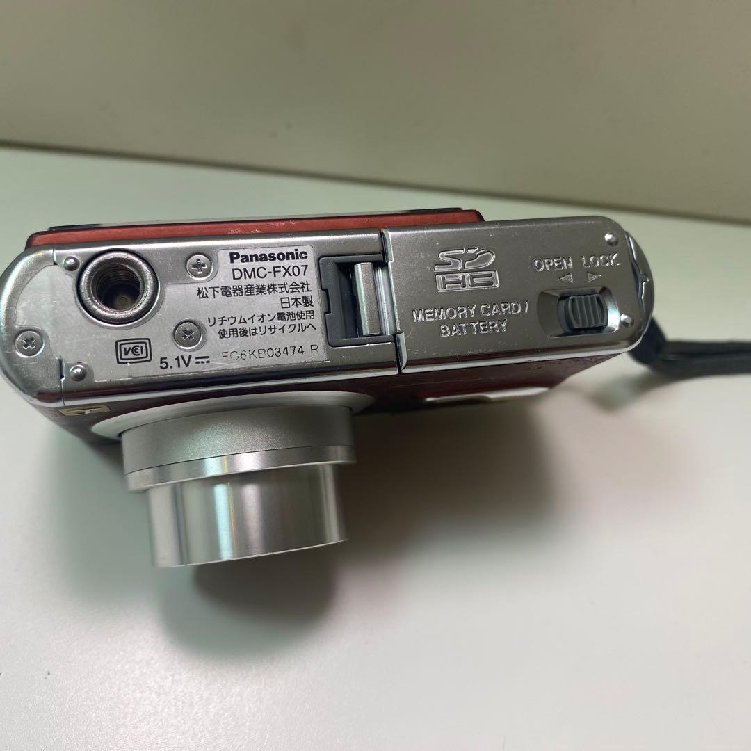 【動作確認済】Panasonic LUMIX DMC-FX07デジタルカメラ