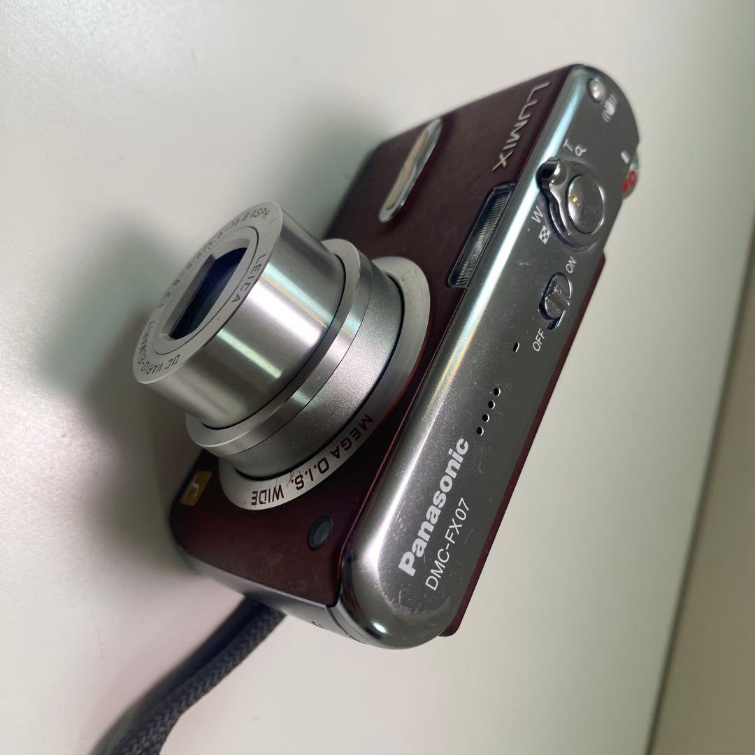 【動作確認済】Panasonic LUMIX DMC-FX07デジタルカメラ