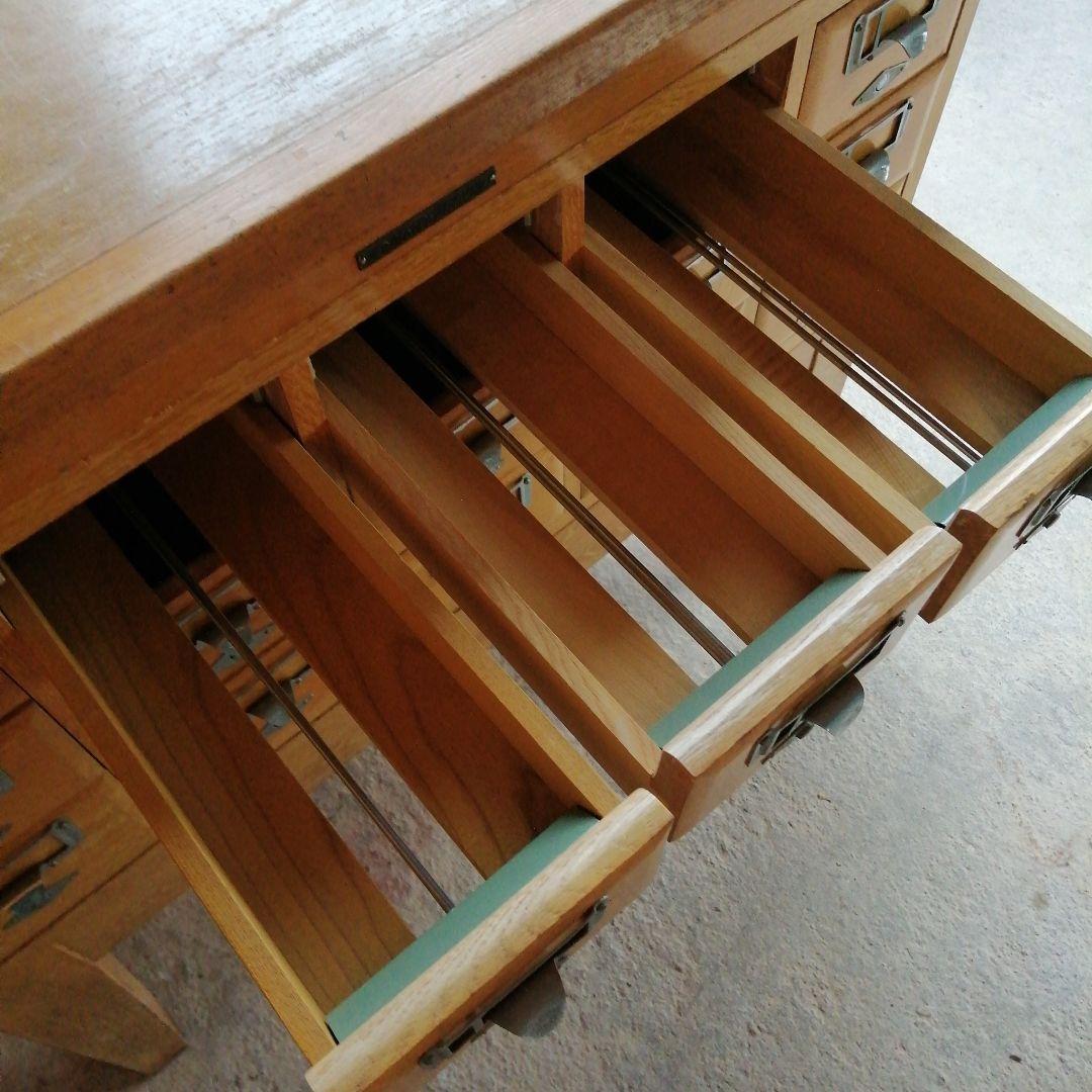 図書館カード棚　83.5cm　【愛知県内での受け渡し限定】