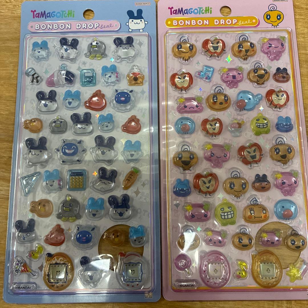 【正規品】ボンボンドロップシール たまごっち4種
