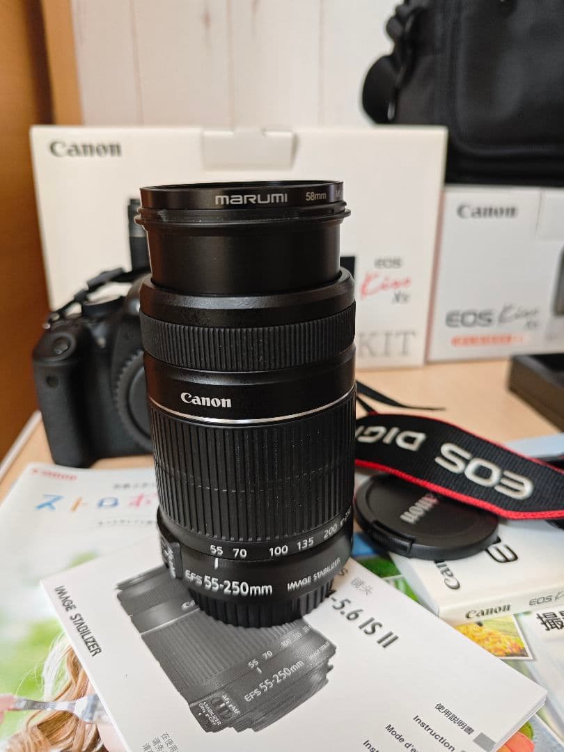 キャノン一眼レフ EOS Kiss X5 ダブルズームキット